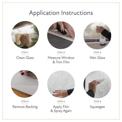 36 in. W x 72 in. L Old English Decorative Window Film