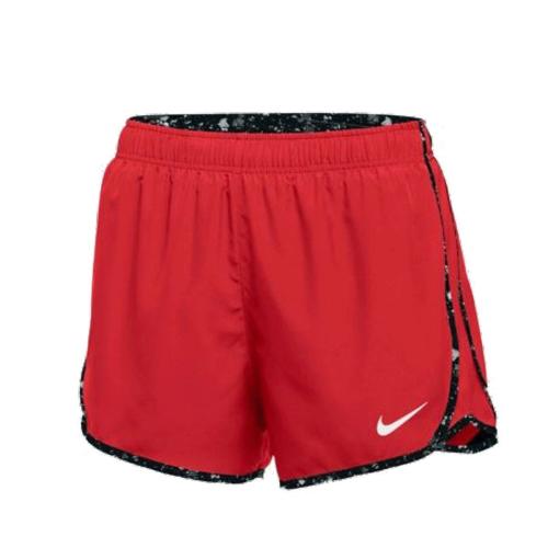 Nike Womens Dry Tempo Short - Red/Black - Large