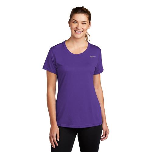 Women's Legend Short Sleeve TEE (Purple Medium)