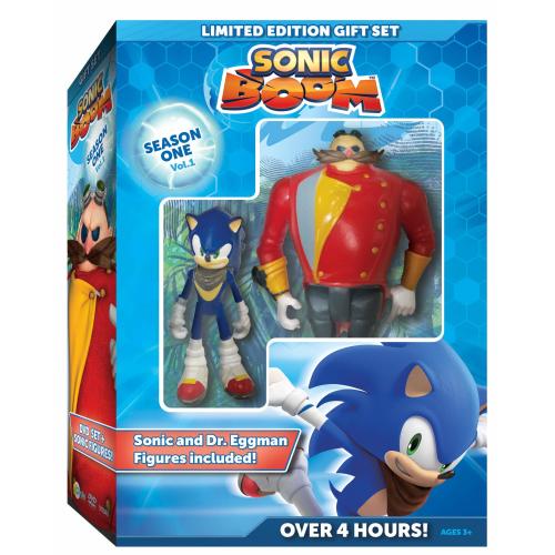 SONIC BOOM SEASON 1 VOLUME 1 DVD WITH FIGURINES