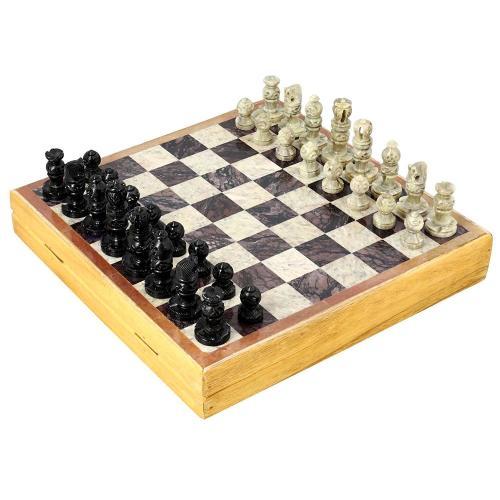 Artisan Soapstone Chess Set by OL