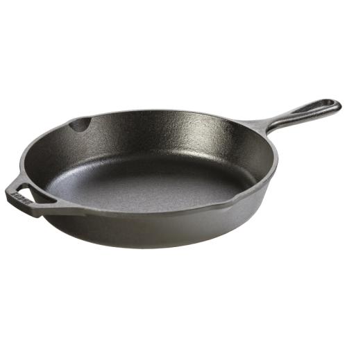 Lodge 10.25 Cast Iron Skillet: Preseasoned, Tarnish & Heat-Resistant, Gas & Electric Compatible, 6 Handle
