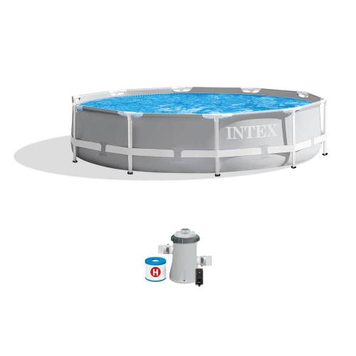 10 ft. x 30 in. Prism Frame Above Ground Pool with 330 GPH Filter Pump