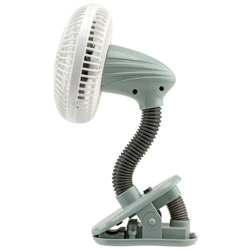 4 in. Clip on Stroller Fan, Battery Operated Clip on Personal Fan, Battery Stroller Fan, Clip Fan and Outdoor Fan