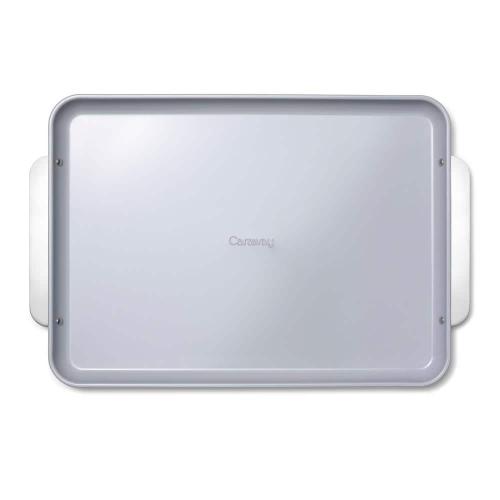 18 in. Non-Stick Ceramic Large Baking Sheet in Slate
