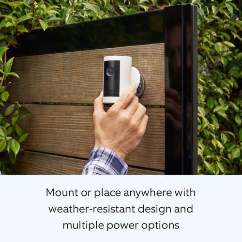 Outdoor Cam Plus, Battery Security Camera with 2K Video, Low-Light Sight, and Mount-Anywhere Versatility - White