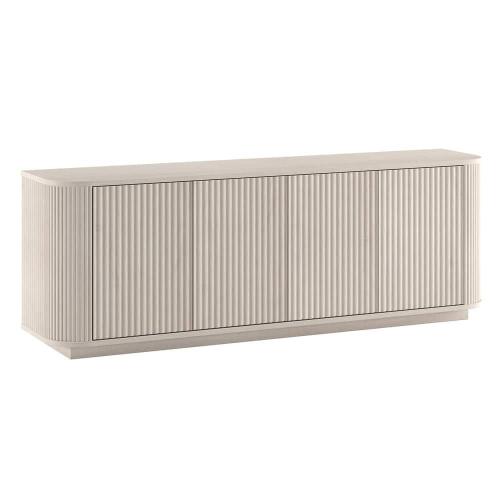 Canton 68 in. Alder White TV Stand Fits TV's up to 75 in.