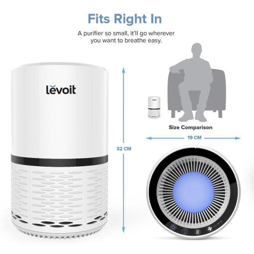 Levoit LV-H132 Air Purifier with True Hepa Filter (White)