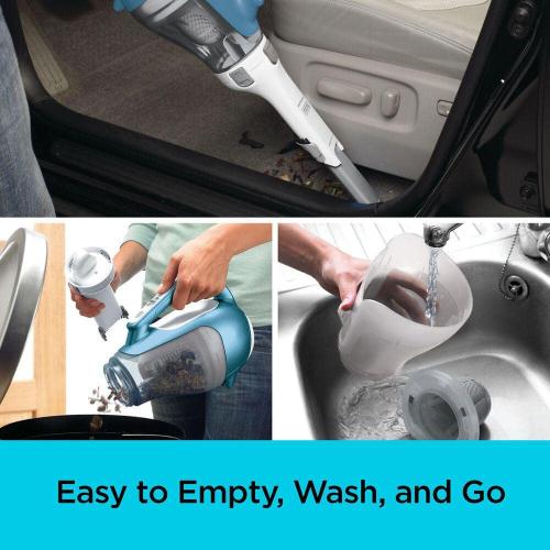 BLACK DECKER 16-Volt Max Cordless Lithium DustBuster Hand Vacuum ‼️possibly could have missing or broken parts and also dust‼️