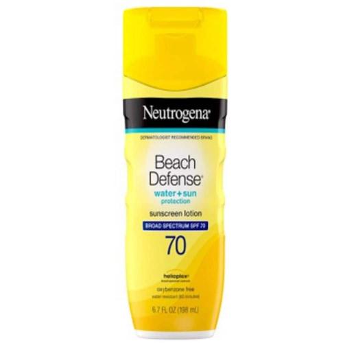 Sunscreen, 6. 7oz, Beach Defense, Lotion SPF70
