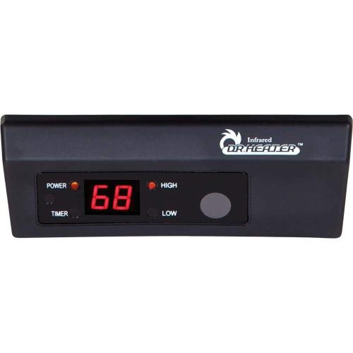 7500-Watt 240-Volt Hardwired Shop Garage Electric Heater Wall/Ceiling Mounted with Remote Controlled Thermostat