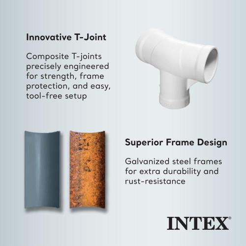 10 ft. x 30 in. Prism Frame Above Ground Pool with 330 GPH Filter Pump