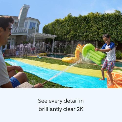 Outdoor Cam Plus, Battery Security Camera with 2K Video, Low-Light Sight, and Mount-Anywhere Versatility - White