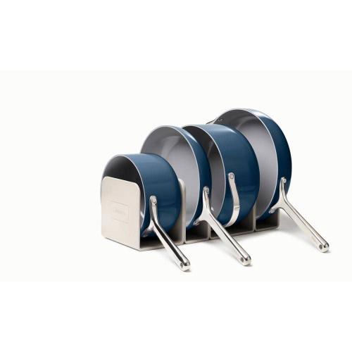 CARAWAY HOME Ceramic Nonstick Cookware Set in Navy Missing accessories/pots/pans