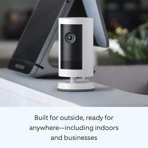 Outdoor Cam Plus, Battery Security Camera with 2K Video, Low-Light Sight, and Mount-Anywhere Versatility - White