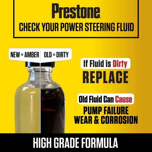 Asian Veh Power Steering Fl-12 fl. oz. - Synthetic, 2x anti-wear, 100k Mi