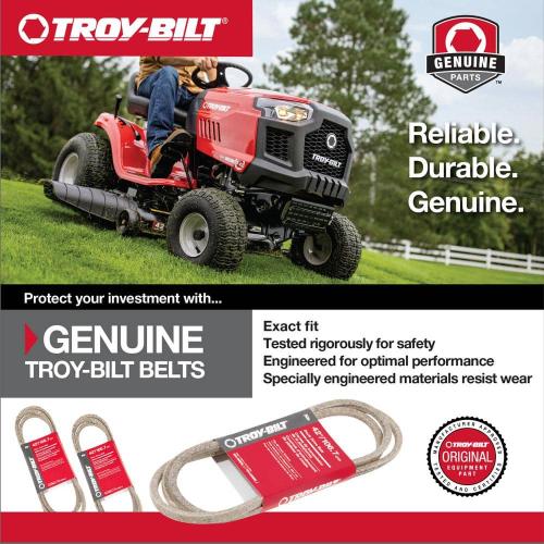 Original Equipment 42 in. Deck Drive Belt for Troy-Bilt Lawn Tractors, Replaces OE# 954-04060 , 754-04060