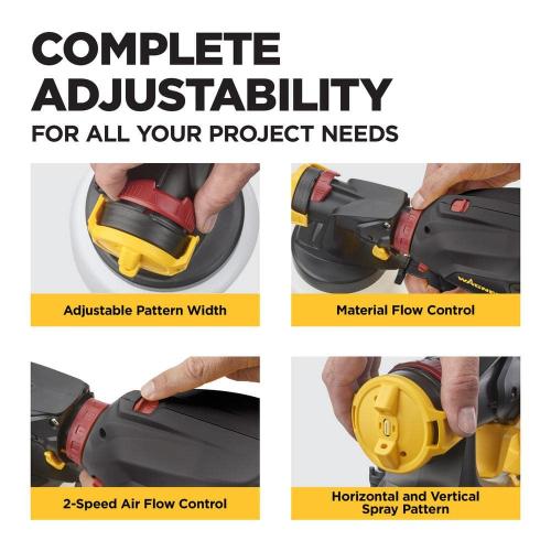 Wagner Flexio 2500 Electric Handheld HVLP Paint Sprayer (no test)