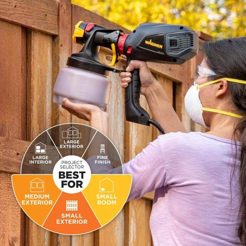 Wagner Flexio 2500 Electric Handheld HVLP Paint Sprayer (no test)