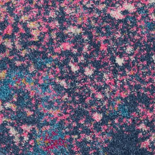 Passion Sunburst 5 ft. x 5 ft. Persian Vintage Round Area Rug