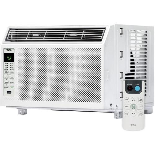 6000 BTU Window Air Conditioner, Fan and Dehumidifier, 250 sq. ft., Remote Control, Easy-to-Use, Reusable Filter