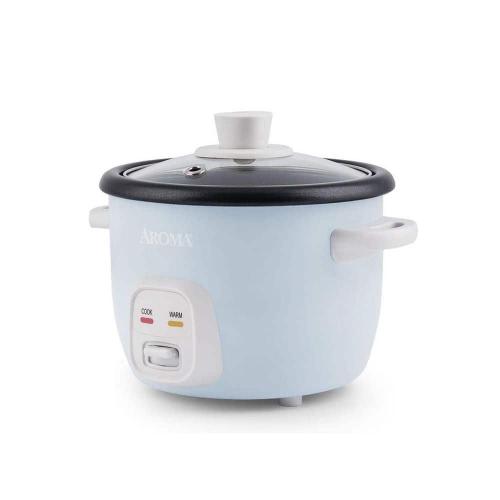 4 Cup Grain and Rice Cooker, Blue