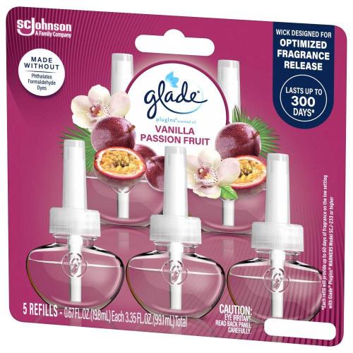 3.35 fl. oz. Vanilla Passion Fruit PlugIns Scented Oil Refill (5-Count)