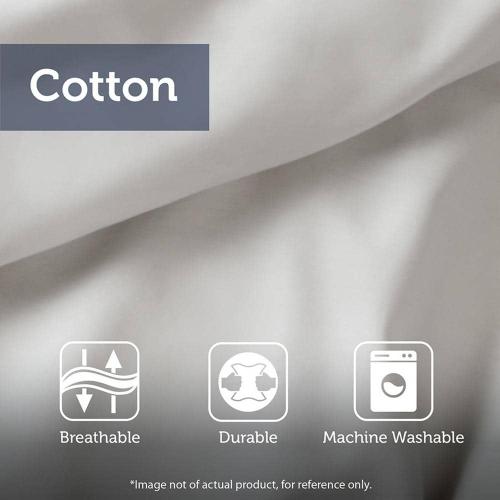 Marcella 7-Piece Indigo Cotton King Comforter Set