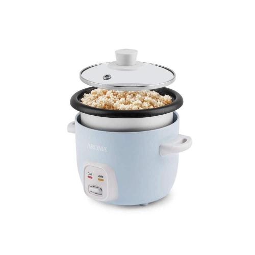 4 Cup Grain and Rice Cooker, Blue