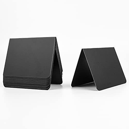 12 Pack 4x3Mini Chalkboard Signs for Chalk Sign Easy to Write and Wipe Out - ​Food Labels - Buffet - Party - Tables - Wedding - Bakery - Small Chalkboard Sign