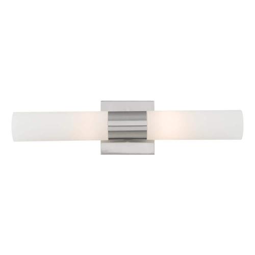 Aspen 2 Light Brushed Nickel ADA Bath Vanity