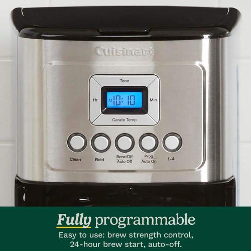 14 Cup Stainless Steel Drip Coffee Maker Programmable