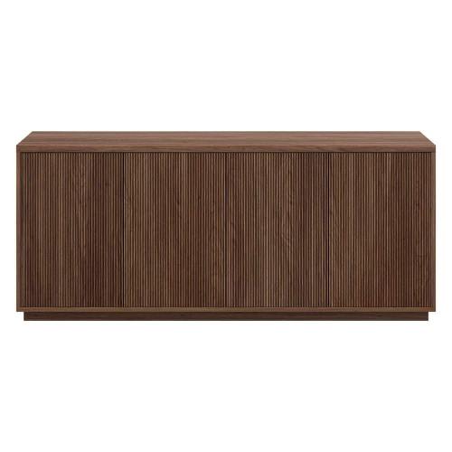 Meyer&Cross Alston Satin Walnut MDF 68 in. Buffet Table