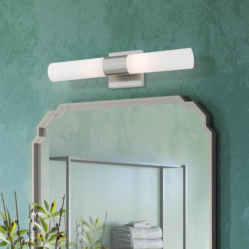 Aspen 2 Light Brushed Nickel ADA Bath Vanity