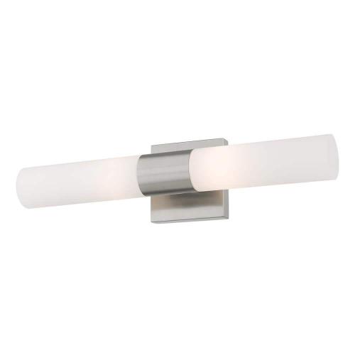 Aspen 2 Light Brushed Nickel ADA Bath Vanity