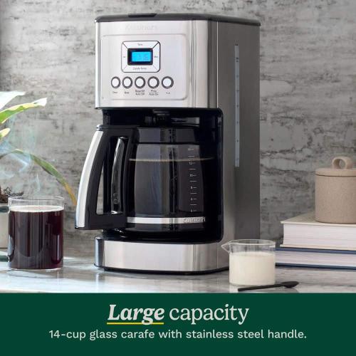 14 Cup Stainless Steel Drip Coffee Maker Programmable