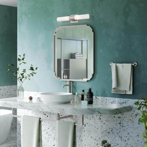 Aspen 2 Light Brushed Nickel ADA Bath Vanity