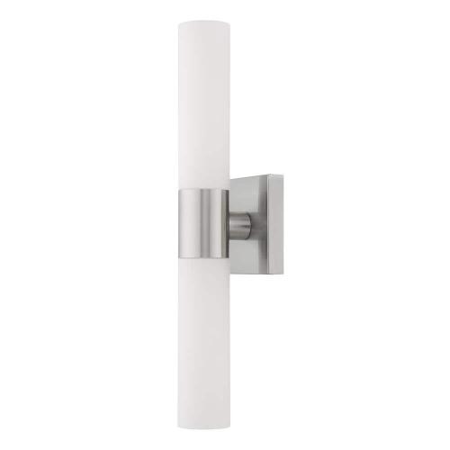 Aspen 2 Light Brushed Nickel ADA Bath Vanity