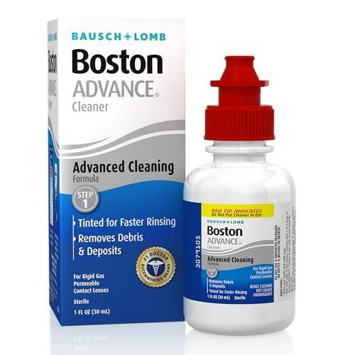 Boston Advance Contact Lens Solution by Bausch+ Lomb for Gas Permeable Contact Lenses 1 Fl Oz (Packaging May Vary)
