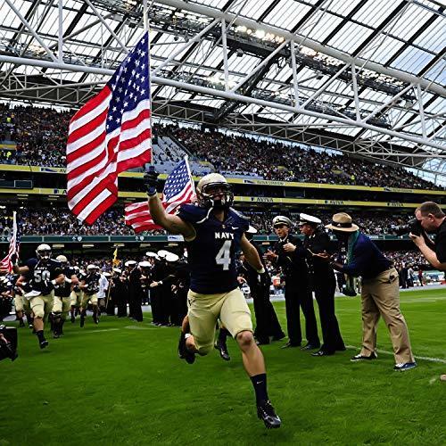 5 Feet Blue Telescopic Handheld Flagpoles ANLEY Portable Staff with Clips - Lightweight Extendable Stainless Steel with Anti-Slip Grip - Collapsable Flag Pole for Tour Guides & Pointer for Teachers