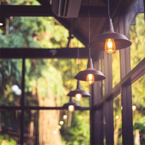 60-Watt Equivalent ST64 Vintage Style Edison Bulbs, Incandescent Dimmable E26 Filament Bulb, 2700K (6-Pack)
