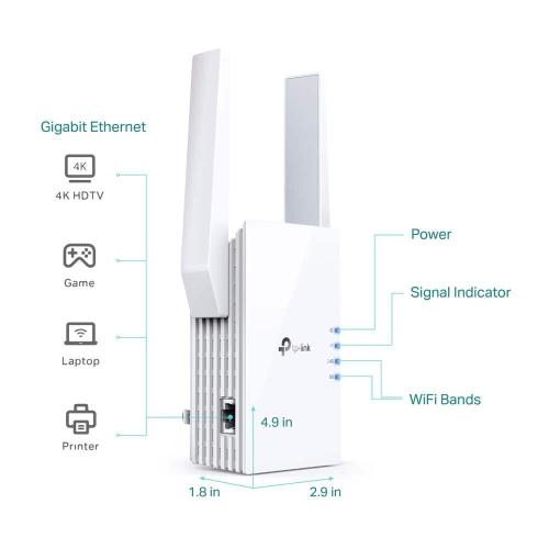 Wi-Fi 6 Range Extender Adapter