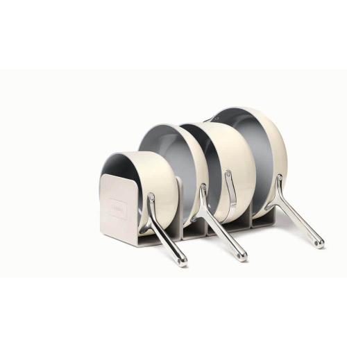 9-Piece Ceramic Nonstick Cookware Set in Cream