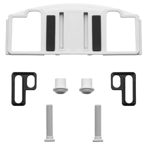 Swash Ecoseat 102-Non-Electric Bidet Seat for Round Toilets with Warm Water Washes in White