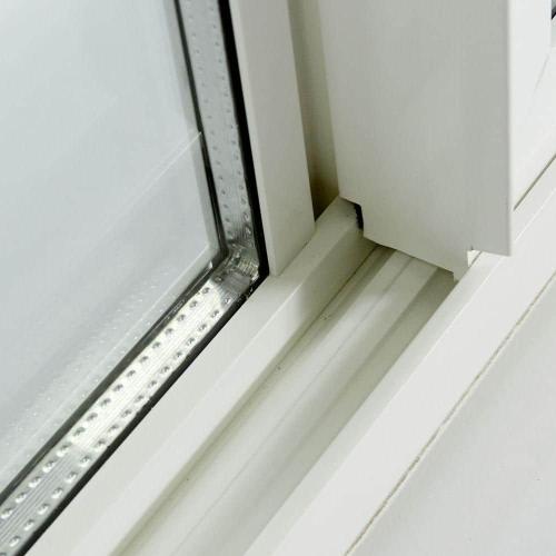 31.75 in. x 19.75 in. Left-Hand Single Sliding Vinyl Window with Dual Pane Insulated Glass - White