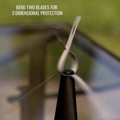 2 pack Fly Fan, Black