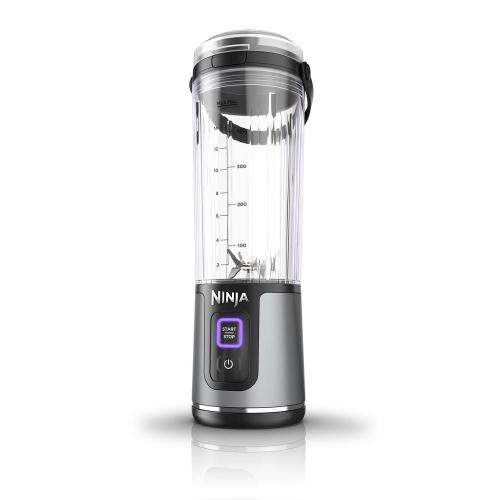 Blast 18 oz. Single Speed Portable Blender for Shakes & Smoothies, BPA Free, Rechargable, Dishwasher Safe Parts in Black