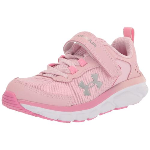 Under Armour Girls' Pre-School Assert 9 Alternate Closure (601) Prime Pink/Flamingo/Metallic Silver 11.5K US