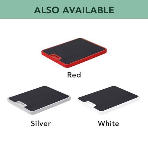 Nifty Large Appliance Rolling Tray Black – Kitchen Caddy Sliding Tray Integrated Rolling System Non-Slip Pad Top Sliding Tray for Coffee Maker Stand Mixer Blender Toaster