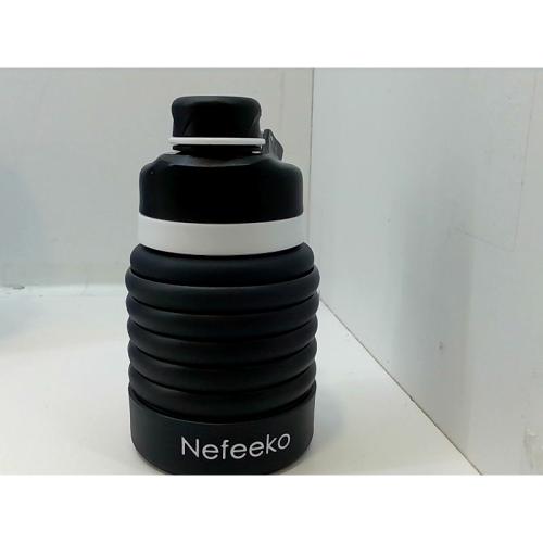 Nefeeko Collapsible Water Bottle 26oz Silicone Foldable Water Bottles Leakproof BPA Free Travel Water Bottles with Carabiner Portable Sport Water Bottles for CampingHiking Outdoor Indoor Sport